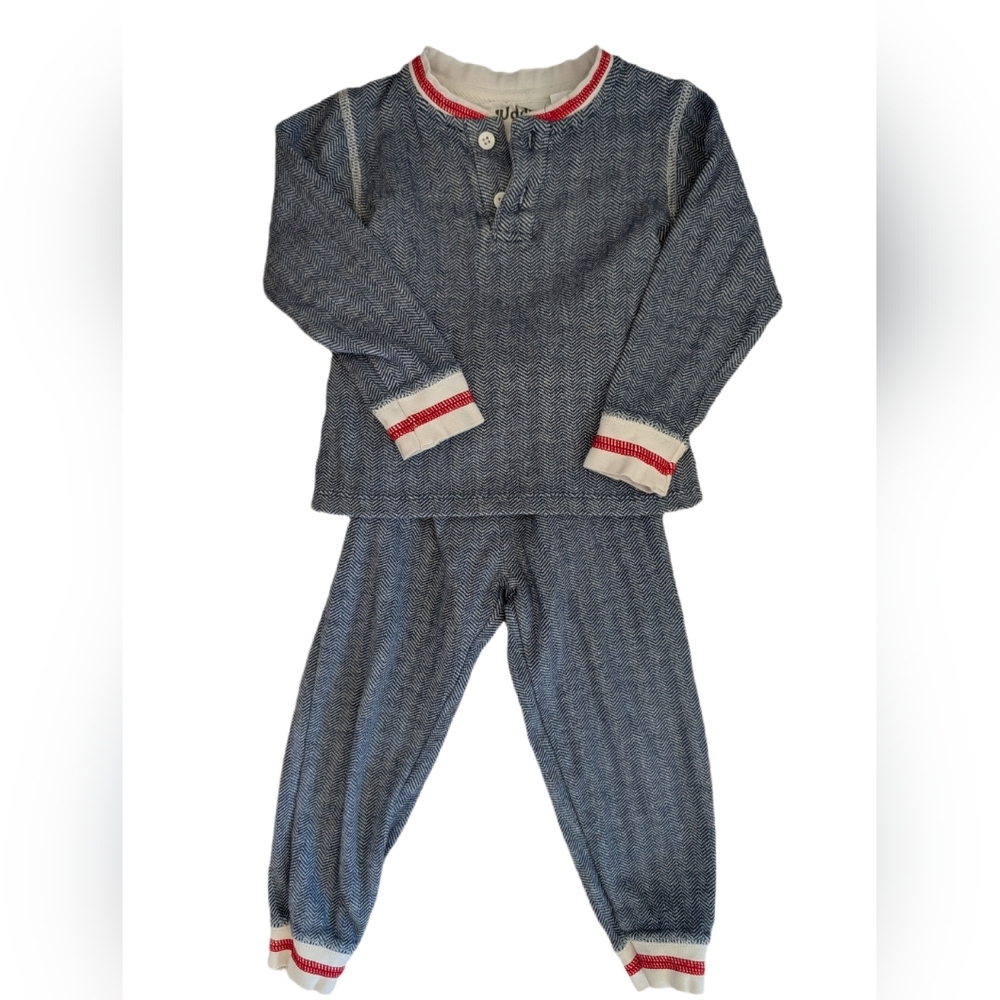 🇨🇦 Juddlies Navy PJ Set